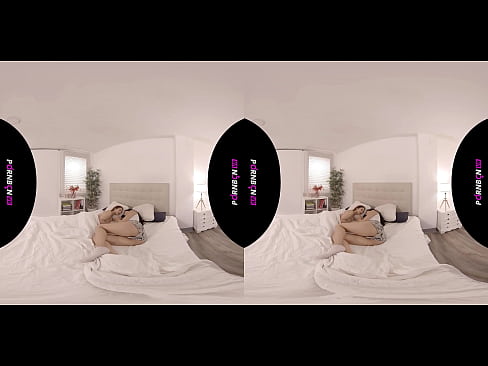 ❤️ PORNBCN VR Dua lesbian muda bangun miang dalam realiti maya 4K 180 3D Geneva Bellucci Katrina Moreno ☑ Lucah pada kami