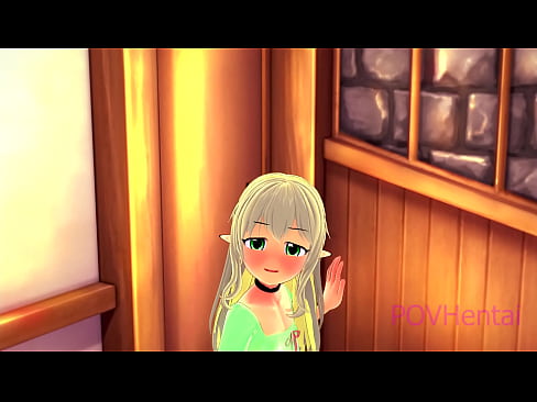 ❤️ (Perangkap) Pembantu rumah Elvish membantu anda mencuci muka anda. ☑ Lucah pada kami
