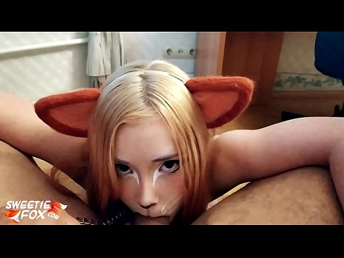 ❤️ Kitsune menelan batang dan air mani di dalam mulutnya ☑ Lucah pada kami